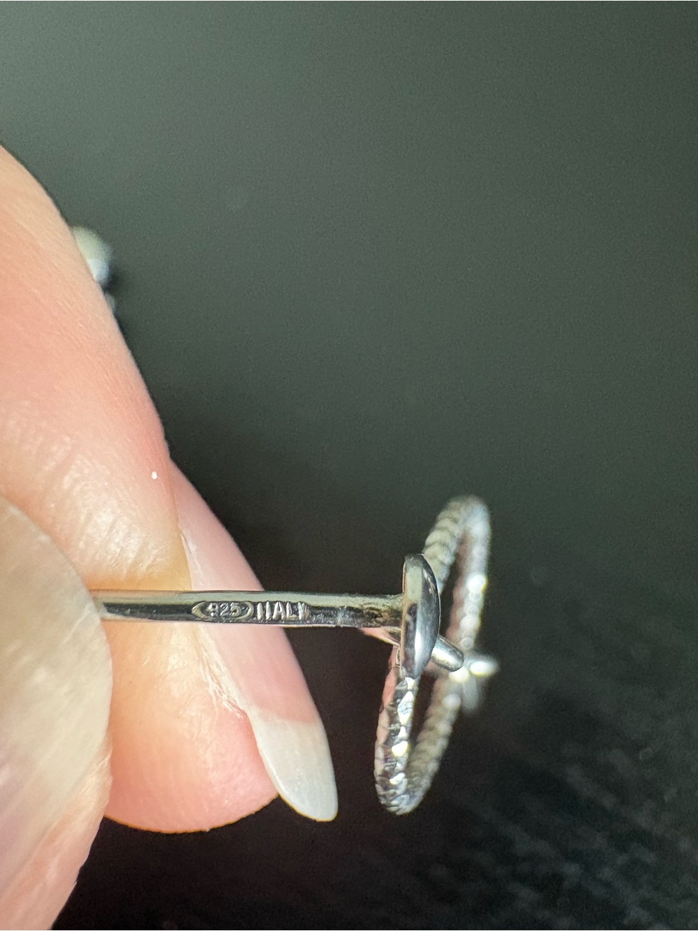 Sterling Silver 925 Dyadema Earrings - Picture 4 of 6